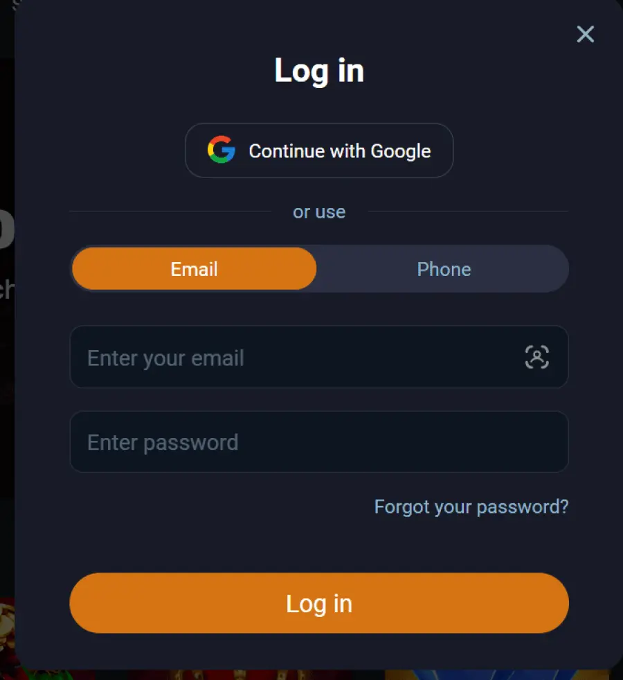 Vox casino login